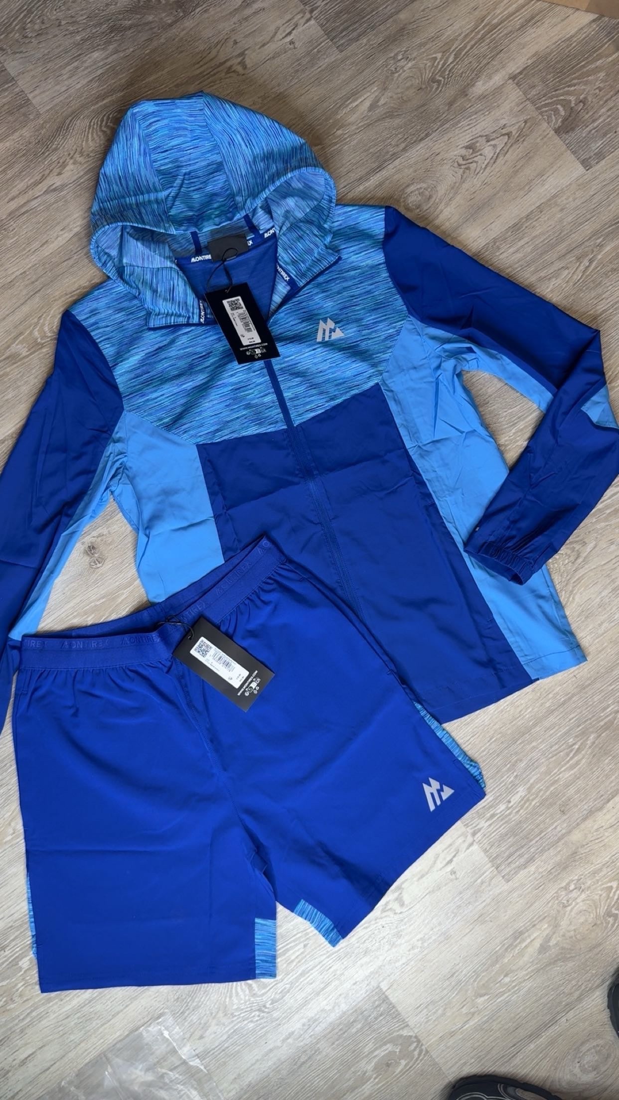 Montirex Trail 3.0 2-Piece Short Set Blue