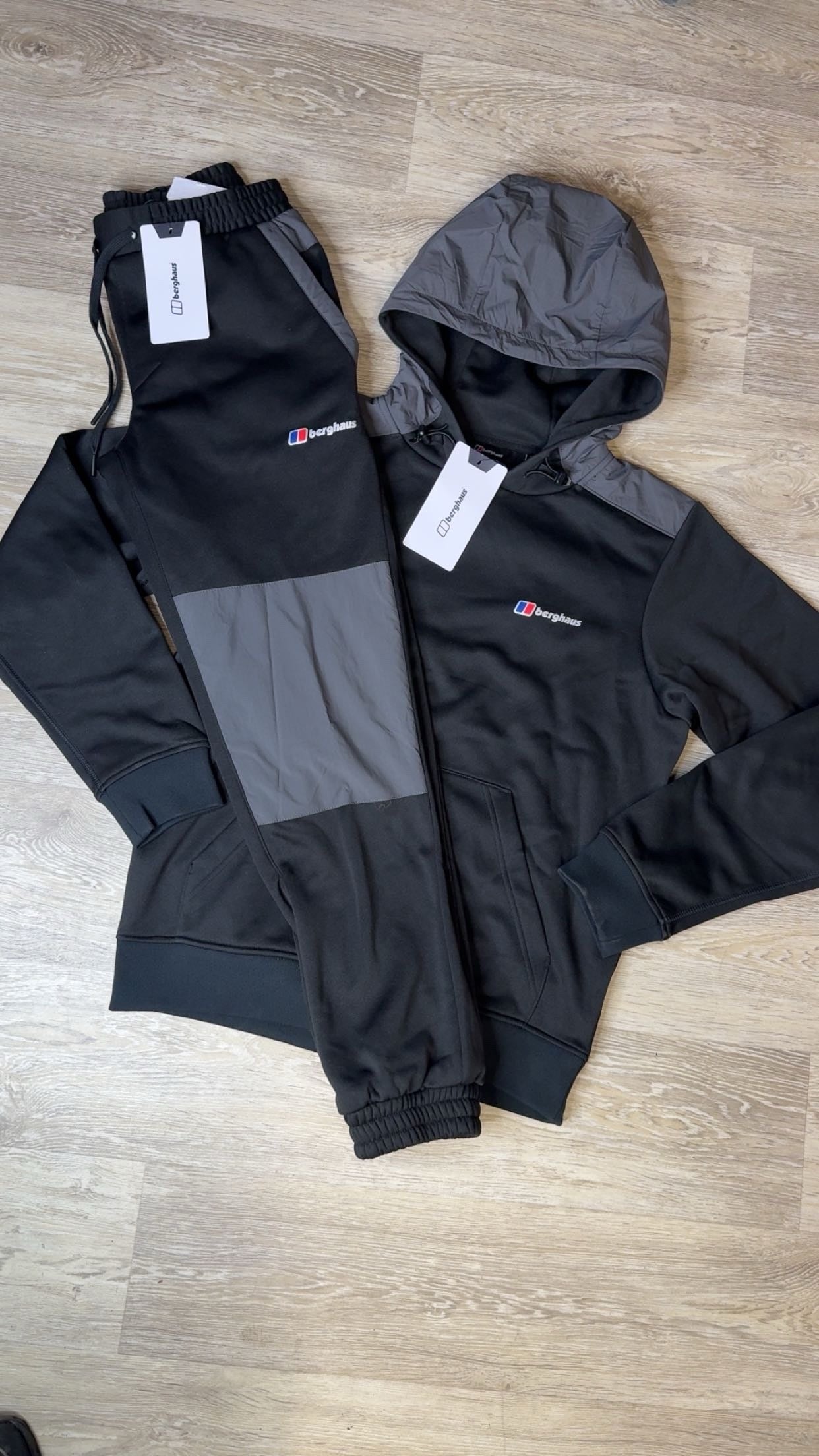 Berghaus Vangar Tracksuit Black/Grey