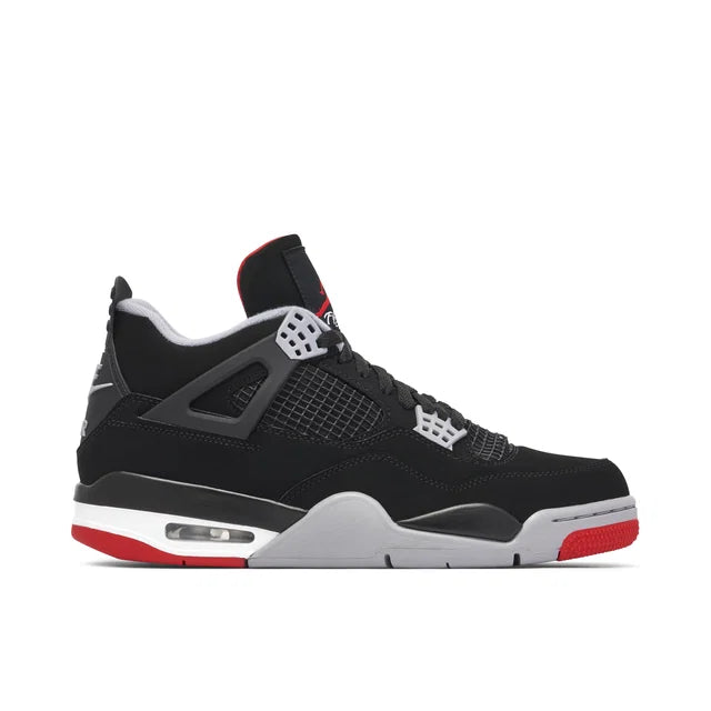 Nike Jordan 4 Black/Fire Red/Cement Grey