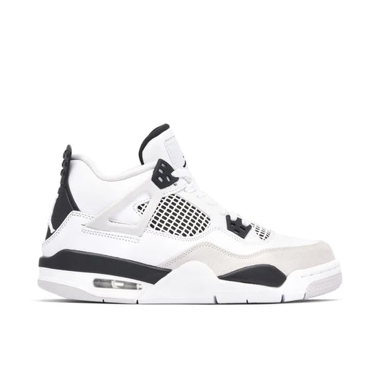 Nike Jordan 4 (GS) White/Black/Neutral Grey