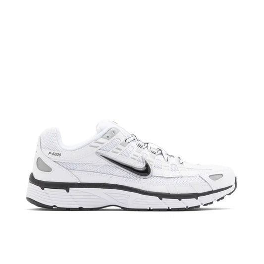 Nike P6000 White/Black/Metallic Silver