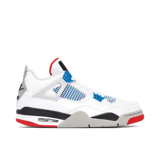 Nike Jordan 4 White/Military Blue/Fire Red