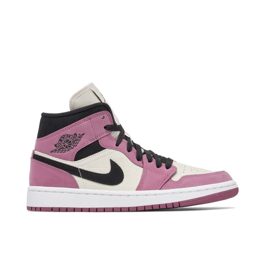 Nike Jordan 1 Mid Light Mulberry/Black