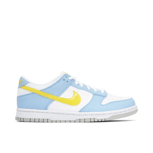 Nike Dunk Low (GS) Blue Chill/Yellow Strike/White