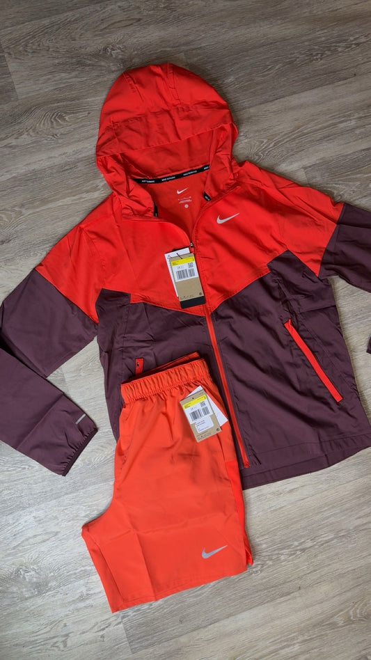 Nike Windrunner Short Set Orange