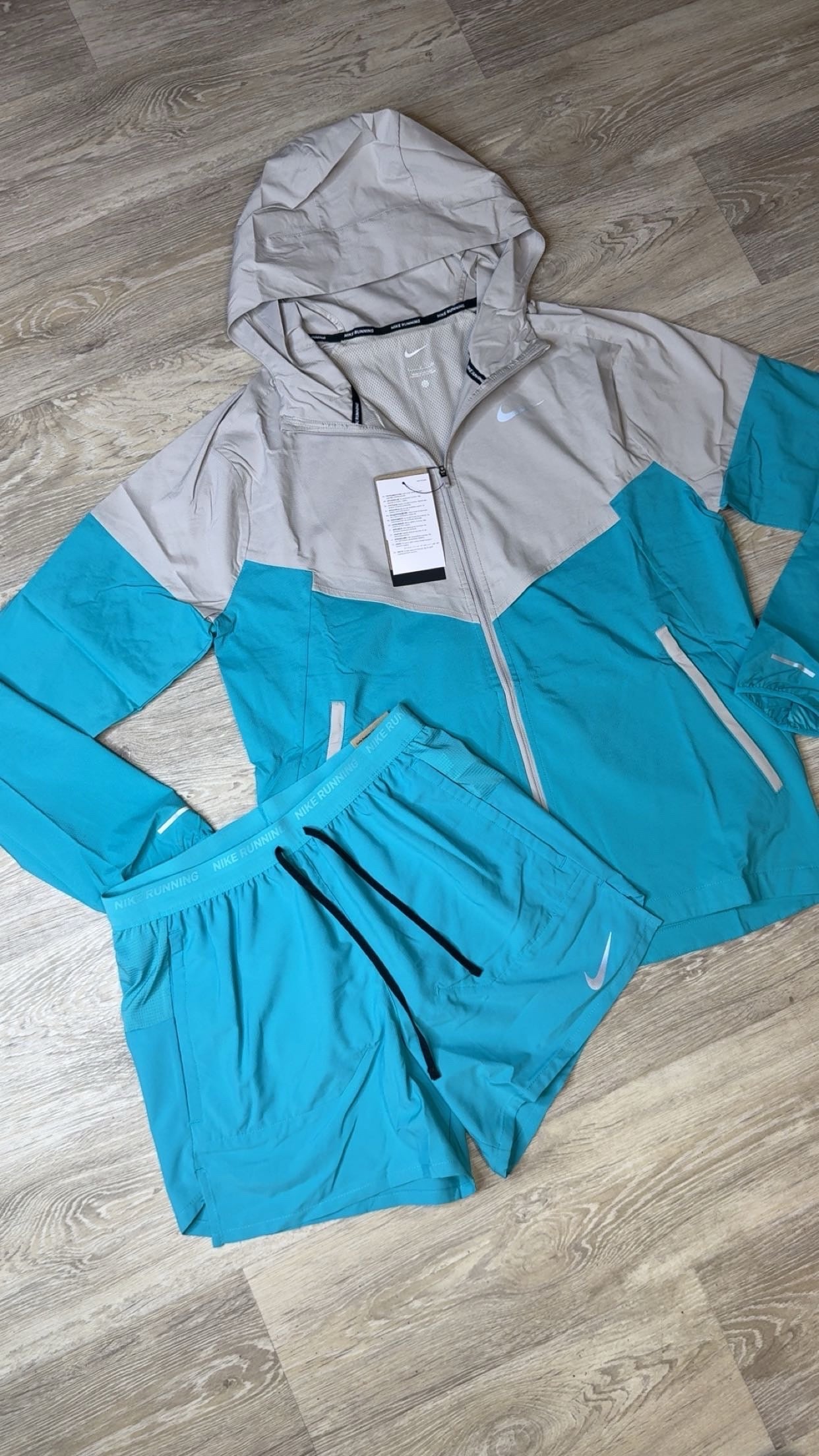 Nike Windrunner Short Set Dusty Cactus/Iron Ore