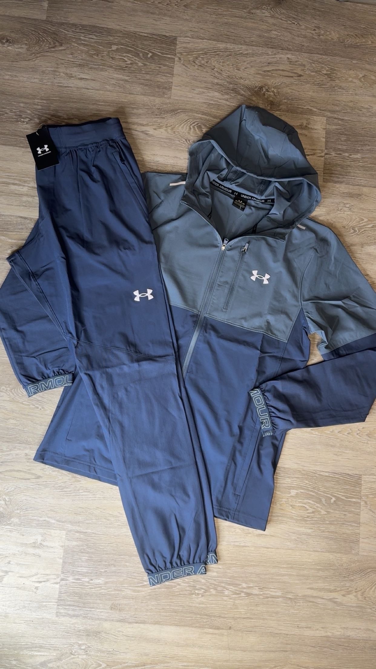 Under Armour Woven Tracksuit Blue