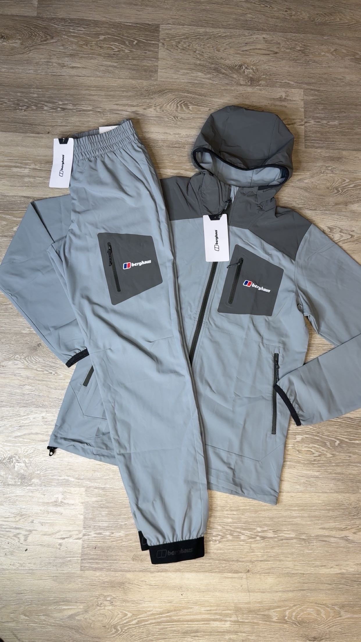 Berghaus Intervale Woven Tracksuit Light Grey
