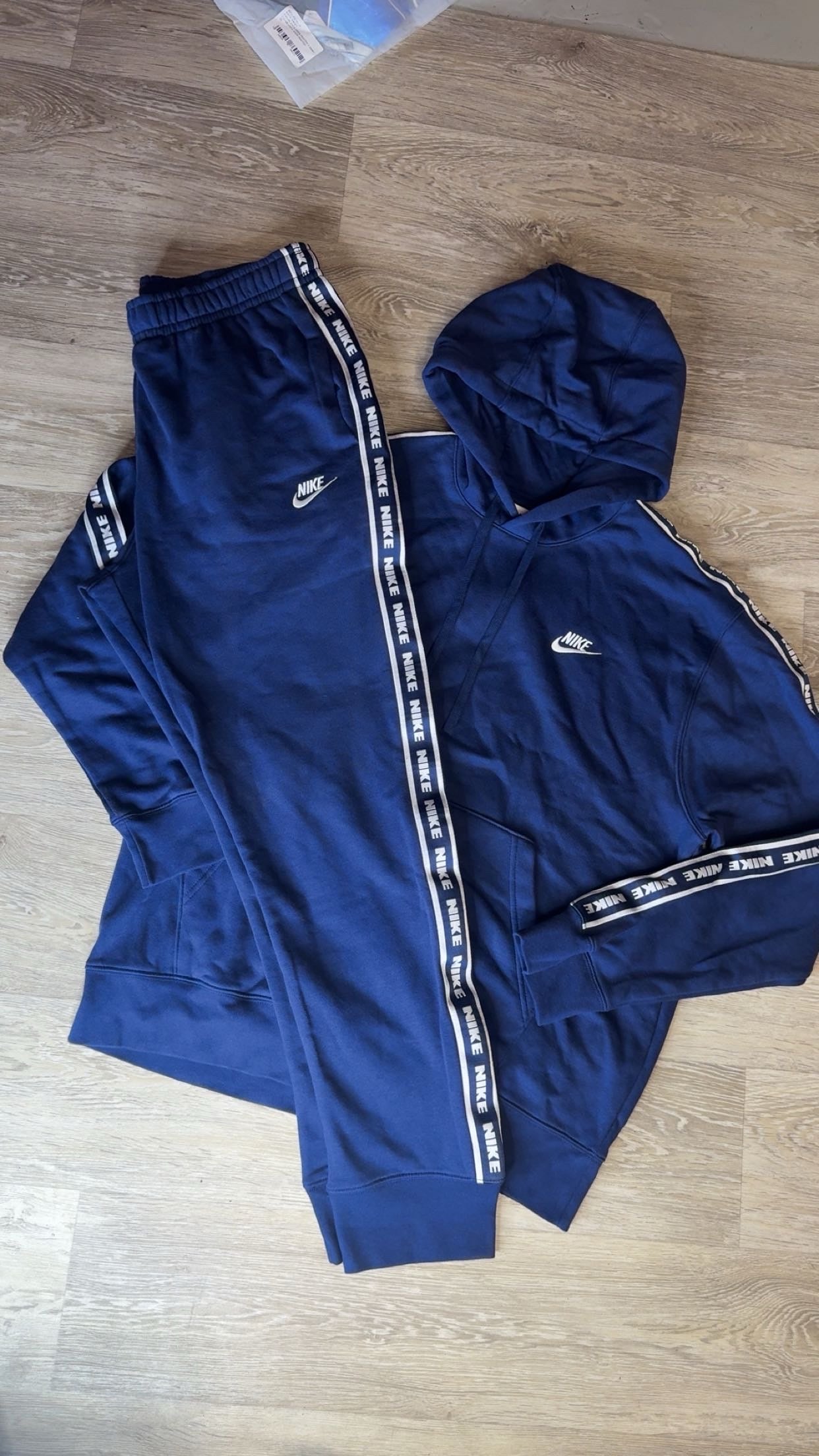 Nike Tape Tracksuit Navy