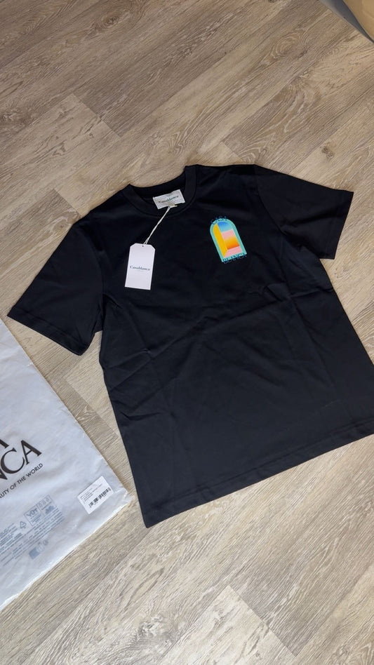 Casablanca L'Arch Colore T-Shirt Black