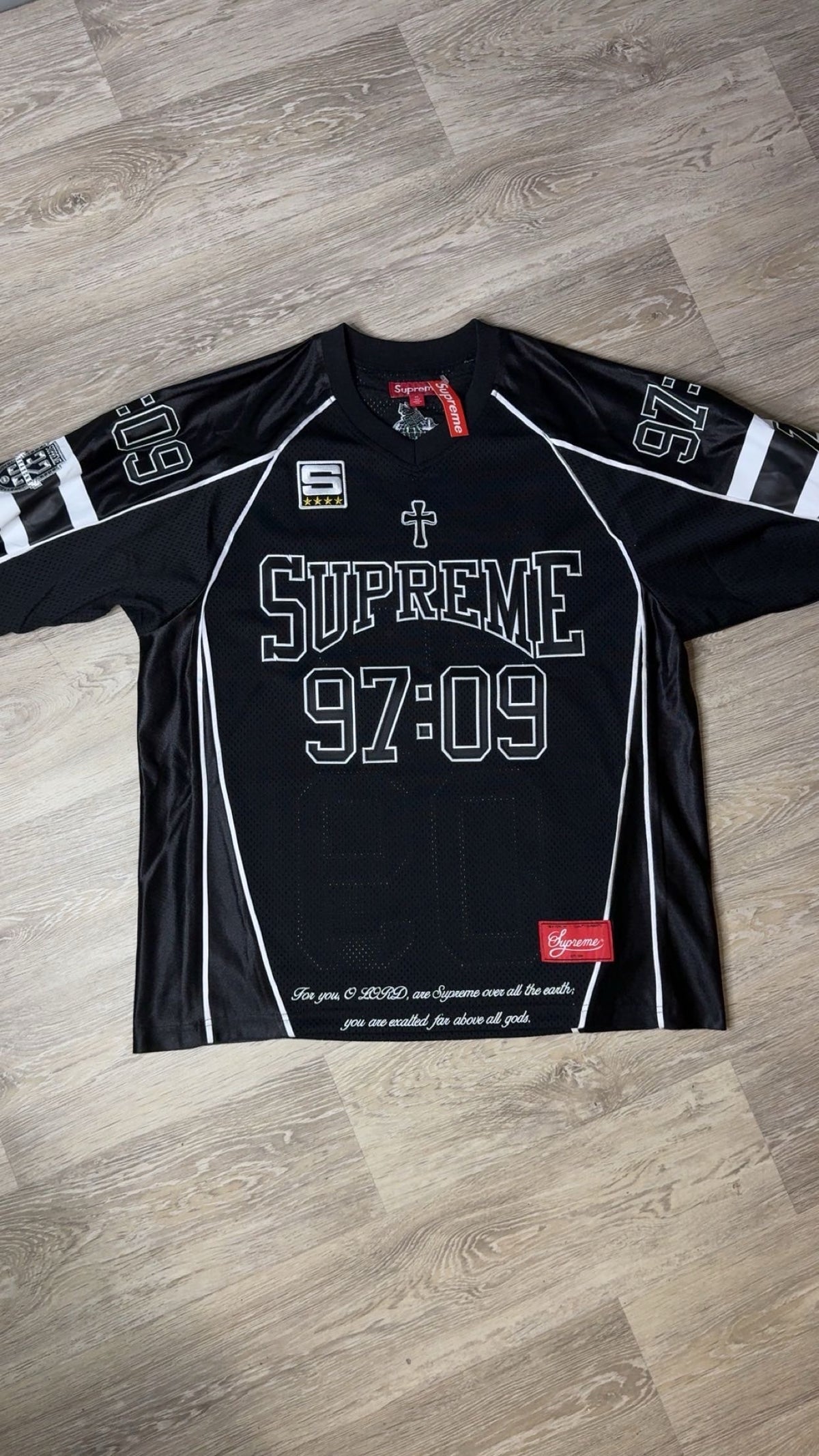 Supreme Disciples Jersey in Black