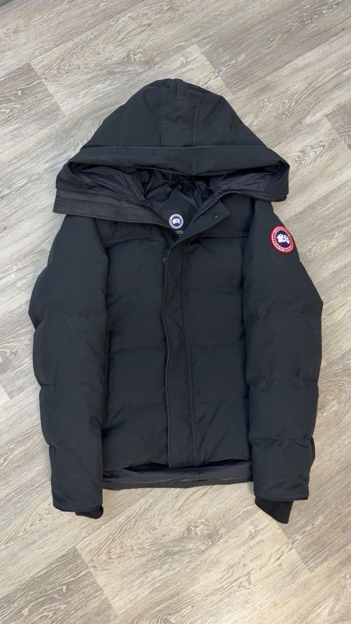 PRE-OWNED Canada Goose Macmillan Jacket in Black