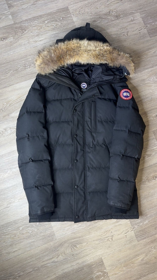 PRE-OWNED Canada Goose Carson Parka in Black